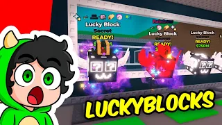 ABRÍ una BASE LLENA de LUCKYBLOCKS *SECRETOS* en Steal a Brainrot 🤯