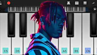 Ckay - Love Nwantiti (PERFECT PIANO) Piano Tutorial EASY Piano Mobile [Ah Ah Ah] TikTok Song Piano