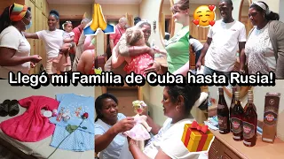 LLEGÓ MI FAMILIA DE CUBA A RUSIA! TODOS LOS REGALOS QUE TRAJO MI MAMÁ DESDE CUBA | 19, 20 Jul 2021