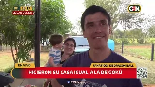 Hicieron su casa igual a la de Gokú