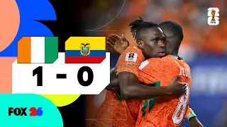Costa de Marfil 1-0 Ecuador | Copa Mundial de la FIFA 2026 | Resumen
