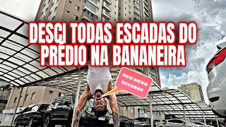 DESCI TODAS ESCADAS DO PRÉDIO NA BANANEIRA *Meu novo Recorde*