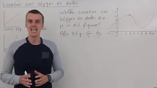 Soorten van stijgen en dalen (HAVO wiskunde A/B & VWO wiskunde A/B/C)