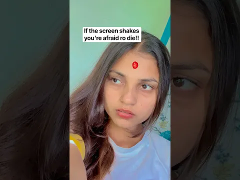 If the screen shakes you’re afraid to die💀#shorts#fyp#viral#rupa