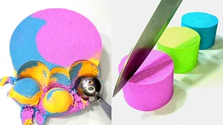 Very Satisfying and relaxing video 📹 Cutting Kinetic sand ASMR #10