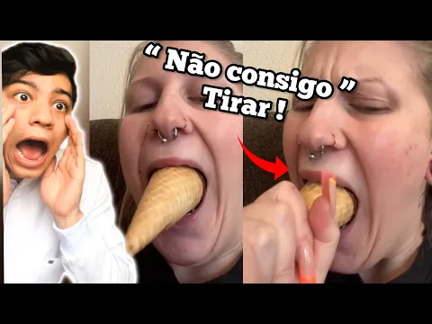 Ela foi TOMAR SORVETE mas NÃO ESPERAVA acontecer isso…