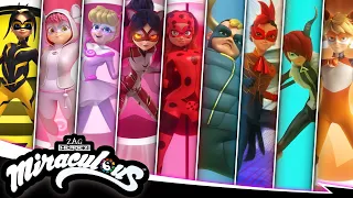 MIRACULOUS | 🐞 TUTTE LE TRASFORMAZIONI ☯️ | STAGIONE 4