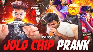 JOLO CHIP PRANK with@DynamoGaming@ayushislivee @justnucleya😂🥵🤯