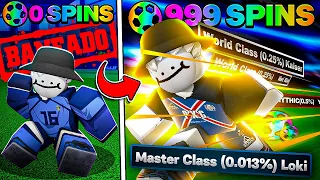 (NEW CODE) PERDI TODO Y TUVE QUE RECUPERARLO EN BLUE LOCK RIVALS