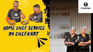 Book a Home Chef at Chefkart at very reasonable Prices || Home Chef Service by ChefKart😍🤩