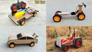 4 CARDBOARD AMAZING TOY PROJECTS