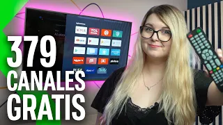 Consigue 379 CANALES GRATUITOS en tu SMART TV | Pluto TV, Rakuten, Plex y más.