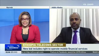 State Minister of Finance Dr. Eyob Tekalign, on #CGTN Global Business