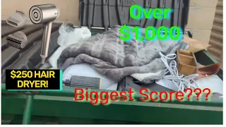 Dumpster Divers DREAM $1,000+ at ONE stop!!!