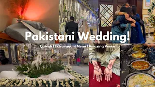GRWM For A Pakistani Wedding 🇵🇰 | Breakfast, Qawali, Extravagant Menu, Amazing Venue