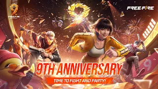 9th Anniversary Full Animation: Power Up and Join the Celebration! | Free Fire Official