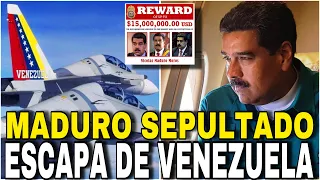 EL FIN DE MADURO: SU FAMILIA YA SE FUE ESCAPARÍA DE VENEZUELA - SEPULTADO