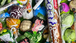A Giant Lollipop Candy Mix 🍫 Colorful Sweet Unboxing ASMR | So Satisfying!