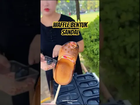 Waffle Bentuk Sandal 🧇🥞