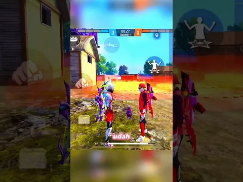Challenge adik online menyebrang lautan leadmin free fire #trending