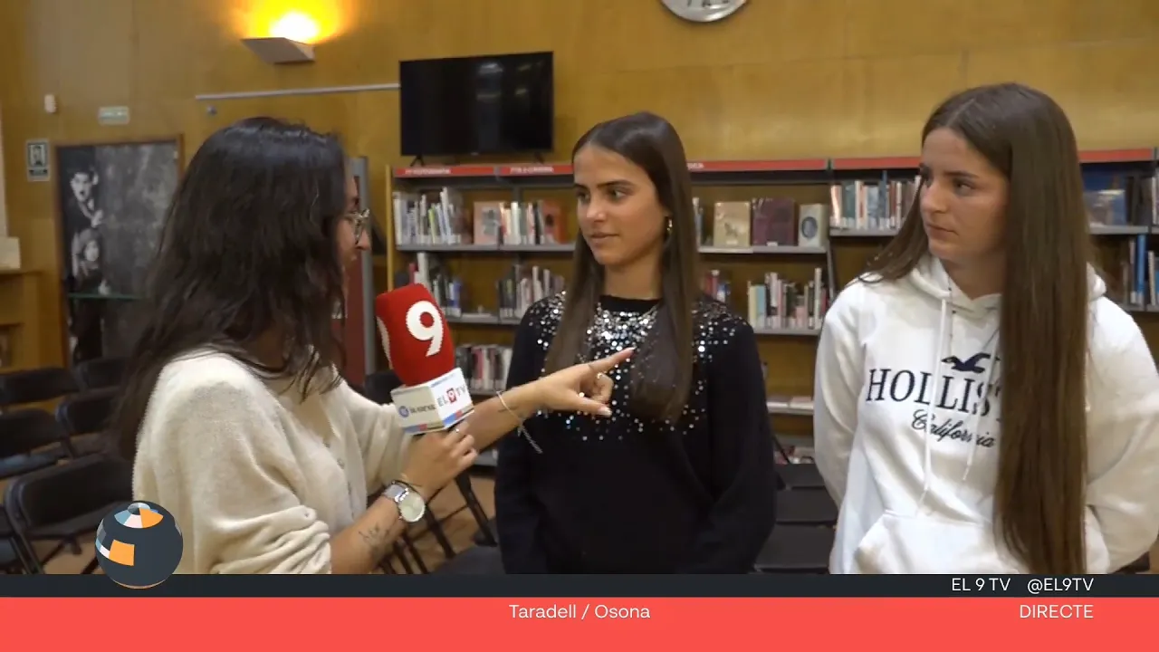 Intercanvi escolar a Taradell: alumnes francesos arriben al municipi