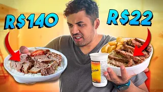 MARMITA DE 22 REAIS VS MARMITA CHIQUE DE 140 REAIS - CARO VS BARATO