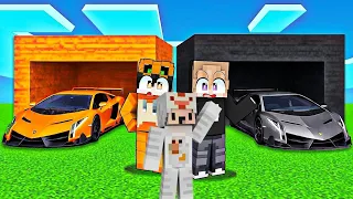 FERIXX DAN CIKO MENCARI HARTA KARUN  MOBIL SPORT DI MINECRAFT!!