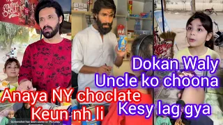 Anaya NY choclate keun nh li  lrhki ny Dokan Waly ko kesy chuna lgaya #Hazaravillagefamily