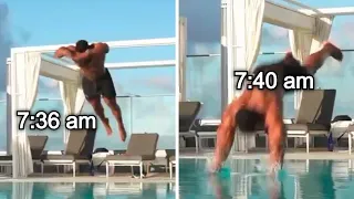 bro rompe las leyes del espacio-tiempo 💀