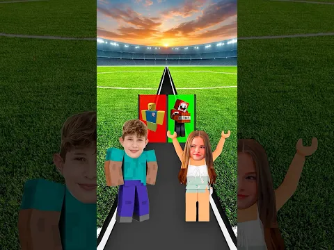 Roblox or Minecraft? | Salish vs Nidal | Part 2