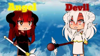 Angel 😇 and Devil 😈 || gacha life || gacha Story Video