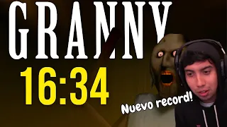 ELABRAHAHAM SUPERA SU RECORD Y TERMINA GRANNY EN MENOS DE 20 MINUTOS! | granny speedrun