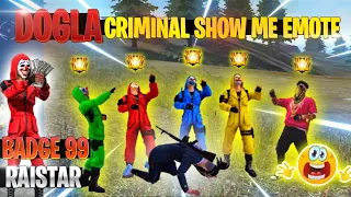 RED CRIMINAL, SAKURA BUNDLE & 2 HIP HOP BUNDLE SHOW ME EMOTE | पहले दोस्त बनाया फिर Emote दिखाया 🥺🥺