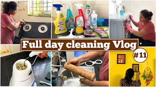 Vlog#11||🙇‍♀️My Busy Full Day Cleaning Vlog|Home Appliances Cleaning ||Jun17,2023 #home #vlog #tamil