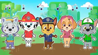 CINCO BEBÉS 🐕‍🦺👮‍♀️ Con la patrulla de perros