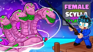I Caught the ONLY FEMALE SCYLLA To Exist on Fisch!