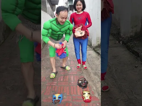 Spiderman and hulk - lala hihi#spiderman #shorts