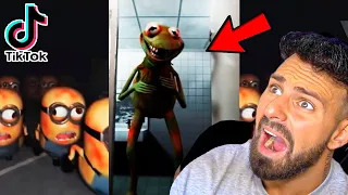 REACCIONANDO AL MEJOR TIKTOK.EXE REAL Y ATERRADOR - MONSTRUOS INCREÍBLES