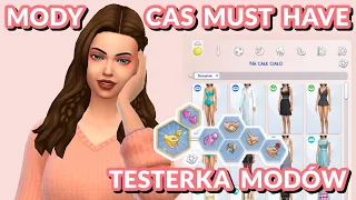 Testerka Modów #1 🛠 Więcej cech sima, więcej kolumn w CAS i rzęsy + Jak pobrać mody? #thesims4