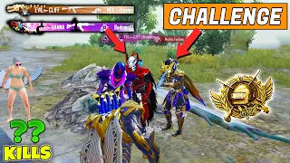 MAX RP BLOODRAVEN & MAX PHAROAH CHALLENGED CYBER & BLOODRAVEN X-SUIT IN BATTLEGROUNDS MOBILE INDIA