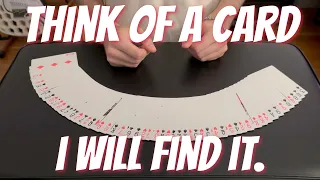 Think Of Any Card | IMPROMPTU Card Trick Tutorial