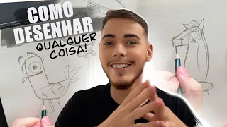 Como Desenhar Qualquer Coisa? Passo a passo simples!