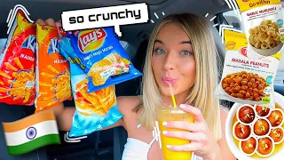 Trying INDIAN SNACKS for the FIRST TIME (part 2)