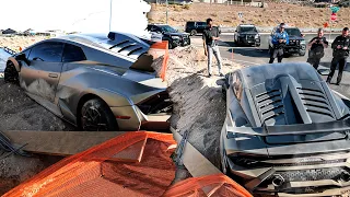 Lamborghini STO DESTROYED