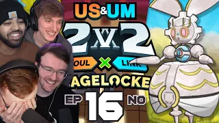 DYLANS LUCK BREAKS THE GAME | Pokemon USUM 2v2 Randomized Soul Link Cagelocke • 16
