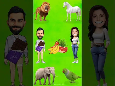 Food To Animals 🦁🦄 Funny Vfx Shorts, Tool Items #shorts