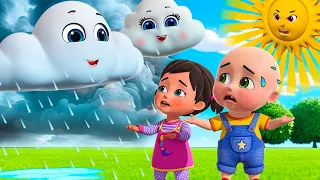Badal Raja | Pani Barsa Chhaam Chhaam | Hindi Nursery Rhymes & Kids Balgeet