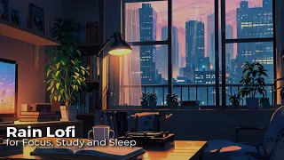 🔴City Rain & Lo-fi Beats for Deep Sleep 🌧️🎶 | Chill Music for Study, Sleep & Relaxation