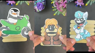 Los penguinus madgasa , catnap from smiling critters , Freddy fazbear