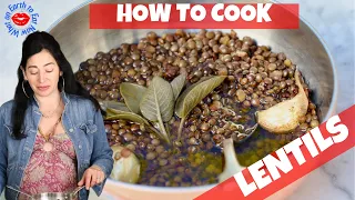 🧑🏻‍🍳🧄🌿How To Cook Lentils